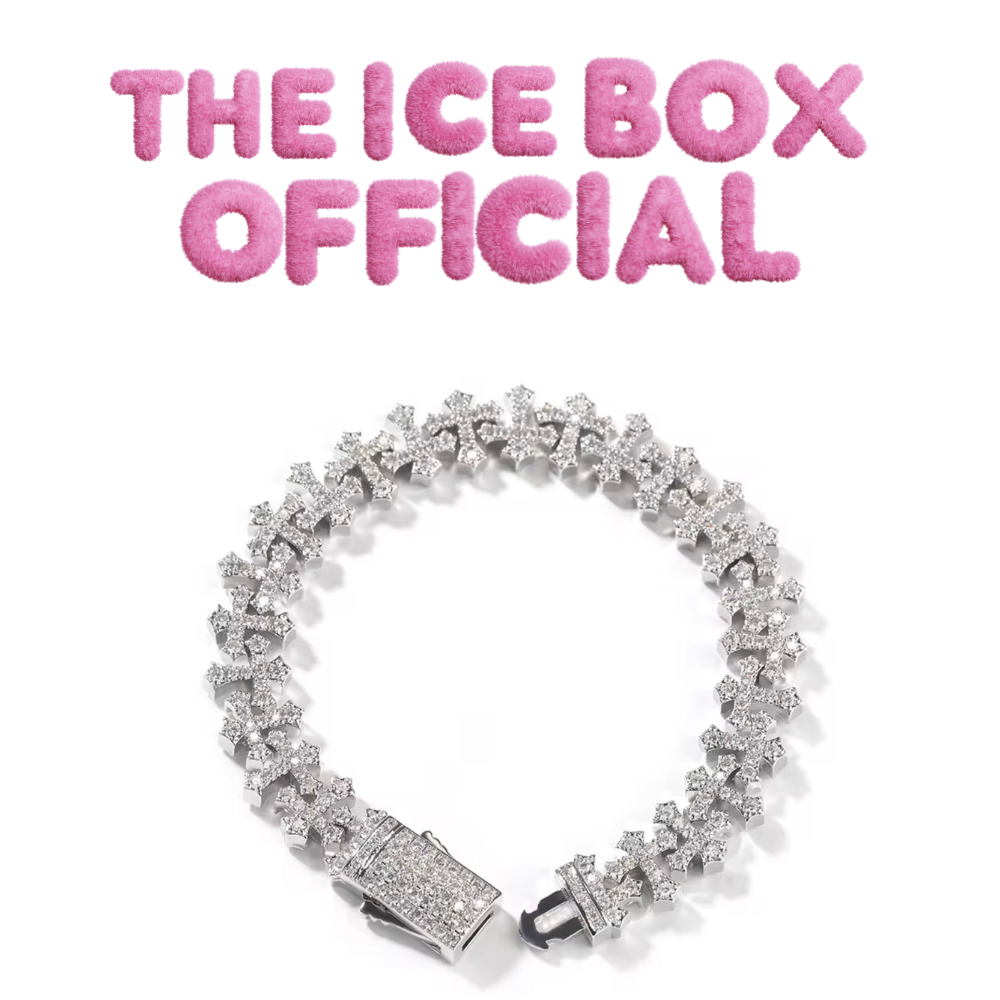 Cross Tennis Bracelet